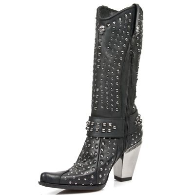  M.7981-C1 ITALI NEGRO BULL NEGRO TACON BULL ACERO New Rock M.7981-C1  5