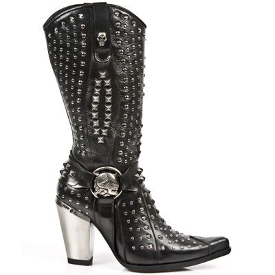  M.7981-C3 NOMADA NEGRO BULL NEGRO TACON BULL ACERO New Rock M.7981-C3  1