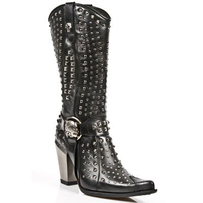  M.7981-C3 NOMADA NEGRO BULL NEGRO TACON BULL ACERO New Rock M.7981-C3  3