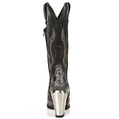  M.7982-C2 PITON METAL GRIS ITALI NEG BULLNEGRO TACON BULL AC New Rock M.7982-C2  6