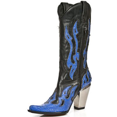  M.7982-C3 PITON METAL AZUL ITALI NEGRO BULL NEGRO T BULL ACE New Rock M.7982-C3  5