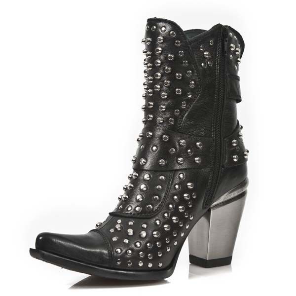  M.7992-C2 NOMADA NEGRO MALICIA NEGRO TACON TEXAS ACERO New Rock M.7992-C2  5