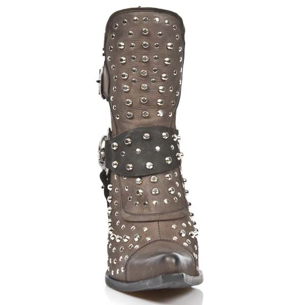  M.7992-C3 SOFTY MARRON, GALIA MARRON, BULL NEGRO TACON ACERO New Rock M.7992-C3  4