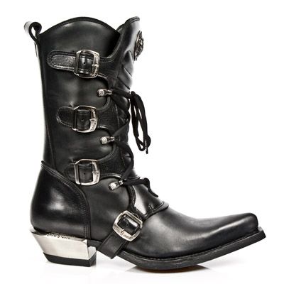  M.7993-C2 ITALI NEGRO NOMADA NEGRO WEST NEGRO ACERO TACON AC New Rock M.7993-C2  1