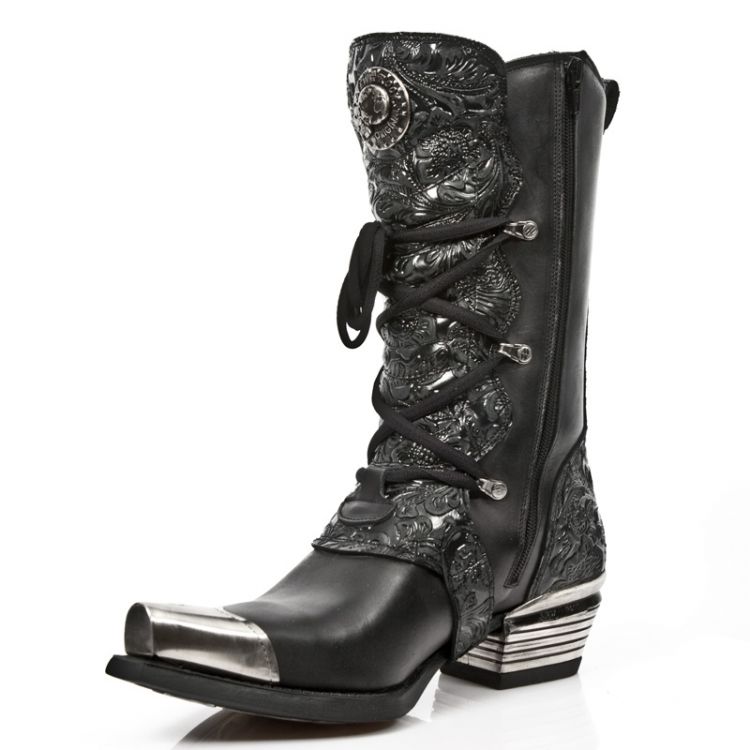  M.7993P-C10 ITALI NEGRO, VINTAGE FLOWER NEGRO, WEST N. T.DAL New Rock M.7993P-C10  5