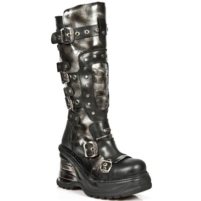  M.8353-C1 ITALI NEGRO PULIK ACERO CU&#209;A NEGRO PL TACON CU&#209;A B New Rock M.8353-C1  3