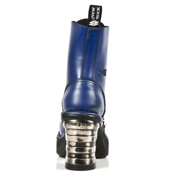  M.8354-S5 ANTIK AZUL, PLATAF. NRK BANDAS ACERO-NEGRO New Rock M.8354-S5  6