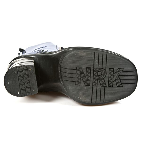  M.8354-S5 ANTIK AZUL, PLATAF. NRK BANDAS ACERO-NEGRO New Rock M.8354-S5  7