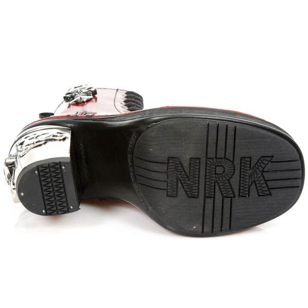  M.8358-C15 ANTIK ROJO PL NEGRO NRK TACON SKULL ACERO New Rock M.8358-C15  7