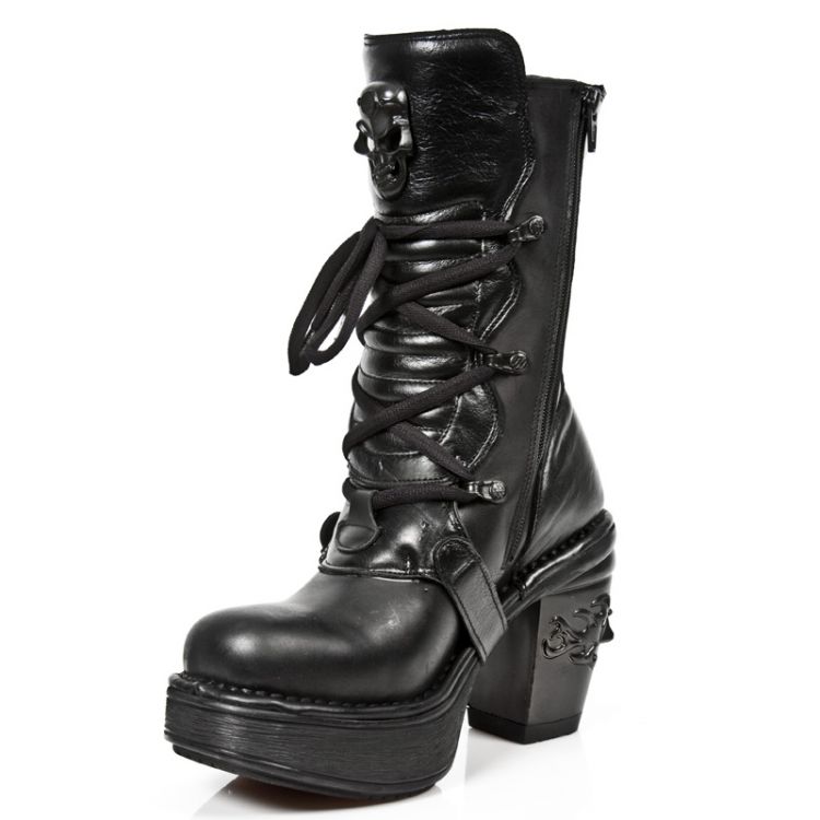  M.8367-S8 ITALI NEGRO, NOMADA NEGRO, NRK T.SKULL OXIDO MILIT New Rock M.8367-S8  5