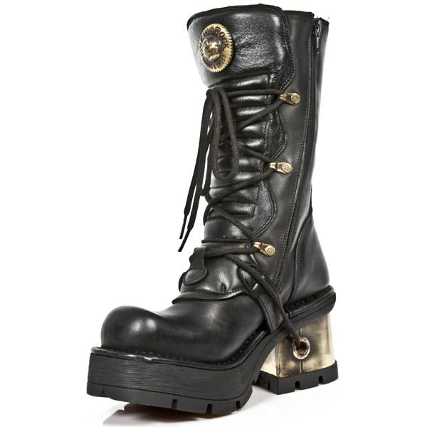  M.8373-C1 ITALI NEGRO NOMADA NEGRO PL NEW NEGRO M8 ORO VIEJO New Rock M.8373-C1  5
