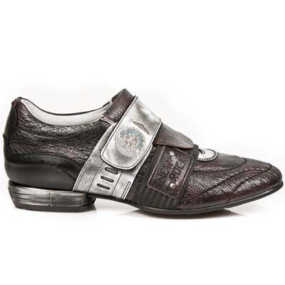 Ботинки M.8401-C50 ARCILLA ROJA BOX PLANE ITALI NEGRO TPU NEG SNOB New Rock M.8401-C50 Изображение 1