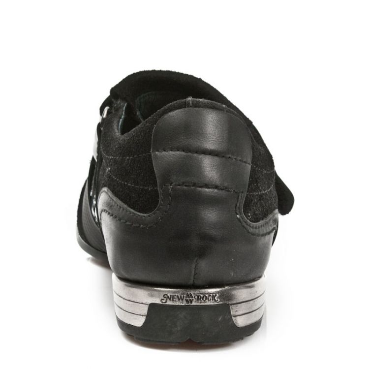  M.8401-R11 VELOUR NEGRO ANTIK ACERO IT NEGRO TPU NEGRO SNOB New Rock M.8401-R11  6