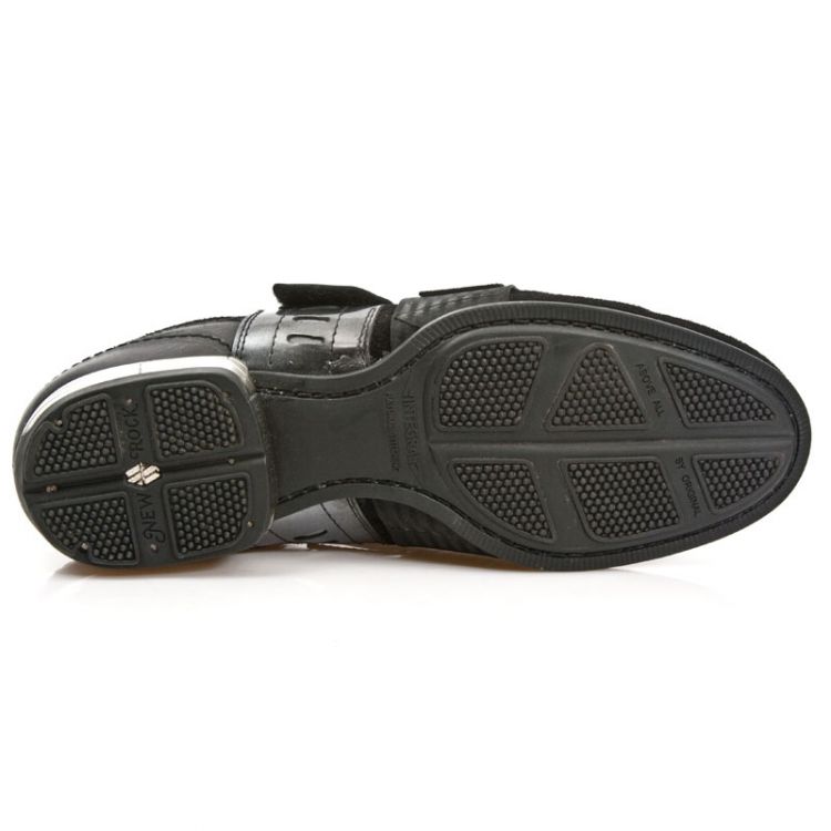  M.8401-R11 VELOUR NEGRO ANTIK ACERO IT NEGRO TPU NEGRO SNOB New Rock M.8401-R11  7