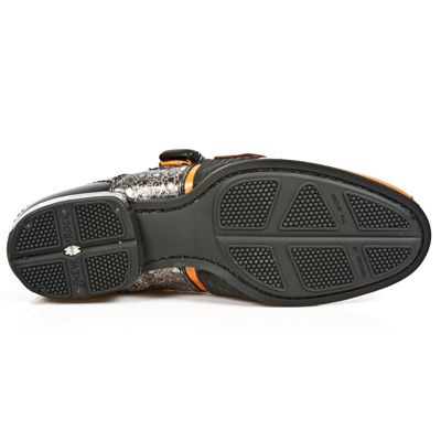 M.8406-C5 NOMADA NARANJA COCO PLATA ENVEJ NOMADA NEG SNOB AC New Rock M.8406-C5  7