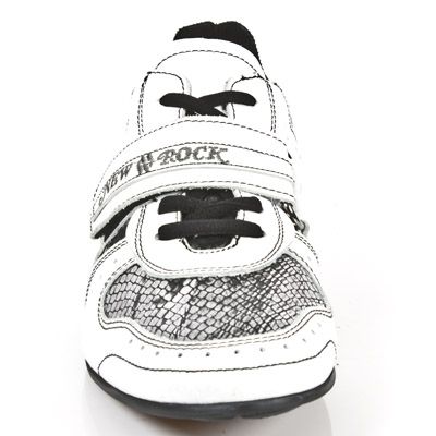  M.8409-C5 NAPA BLANCA PITON PLISADO NEG ACERO TPU NEGRO SNOB New Rock M.8409-C5  4