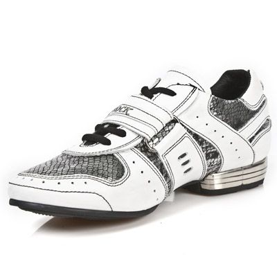  M.8409-C5 NAPA BLANCA PITON PLISADO NEG ACERO TPU NEGRO SNOB New Rock M.8409-C5  5