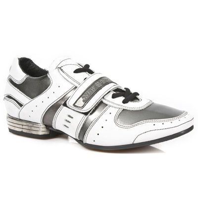  M.8409-C6 NAPA BLANCA ANTIK ACERO TPU NEGRO SNOB TACON ACERO New Rock M.8409-C6  3