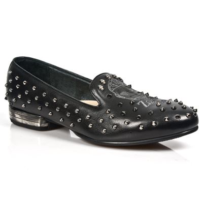  M.8412-Z2 NOMADA NEGRO, CON BORDADOS, TPU SNOB,TACON ACERO New Rock M.8412-Z2  3