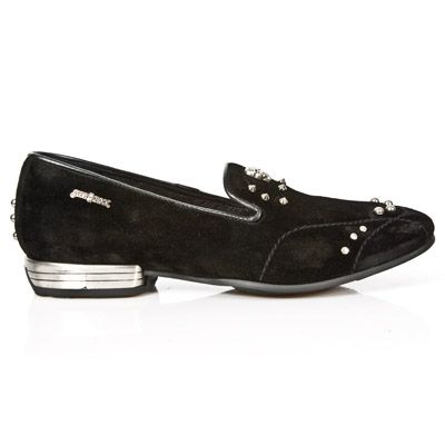  M.8413-C1 VELOUR NEGRO TPU NEGRO SNOB TACON ACERO New Rock M.8413-C1  2