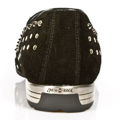  M.8415-C1 VELOUR NEGRO VIVO NEGRO TPU NEGRO SNOB TACON ACERO New Rock M.8415-C1  7