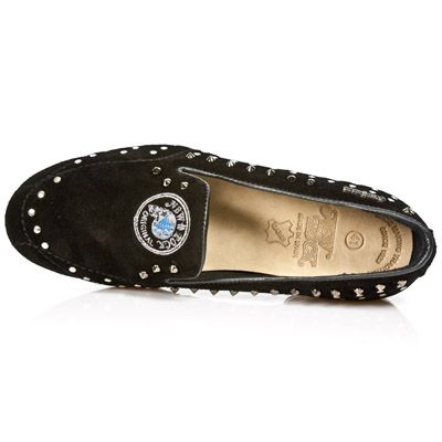  M.8415-C1 VELOUR NEGRO VIVO NEGRO TPU NEGRO SNOB TACON ACERO New Rock M.8415-C1  9
