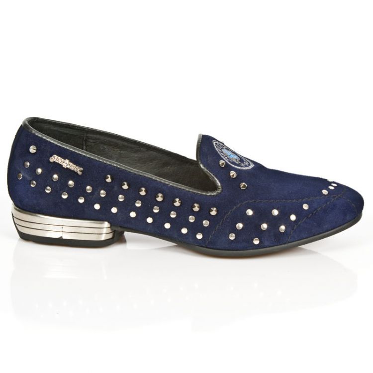  M.8415-R2 VELOUR MARINO VIVO NEGRO TPU NEG SNOB TACON ACERO New Rock M.8415-R2  2