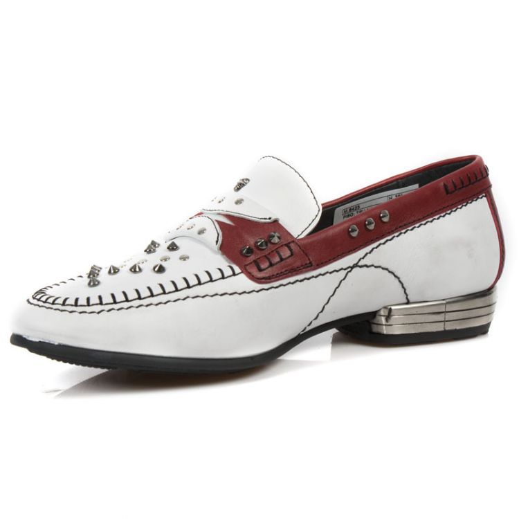 M.8423-R2 NAPA BLANCA GALIA ROJO TPU NEGRO SNOB TACON ACERO New Rock M.8423-R2  5