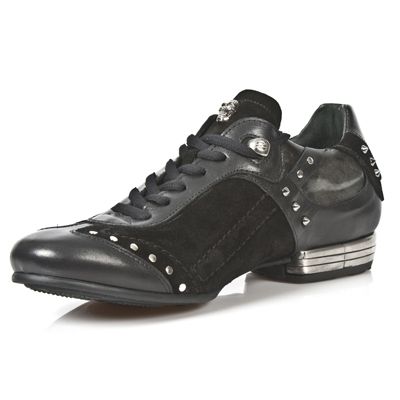  M.8425-C10 NOMADA NEGRO VELOUR NEGRO PULIK ACERO TPU SNOB A New Rock M.8425-C10  6
