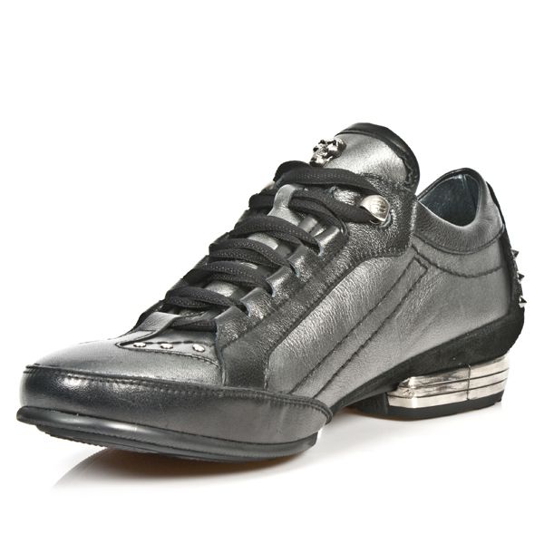  M.8426-C13 NOMADA NEGRO BOX ACERO NUBE VELOUR NEGRO ITALI NE New Rock M.8426-C13  5