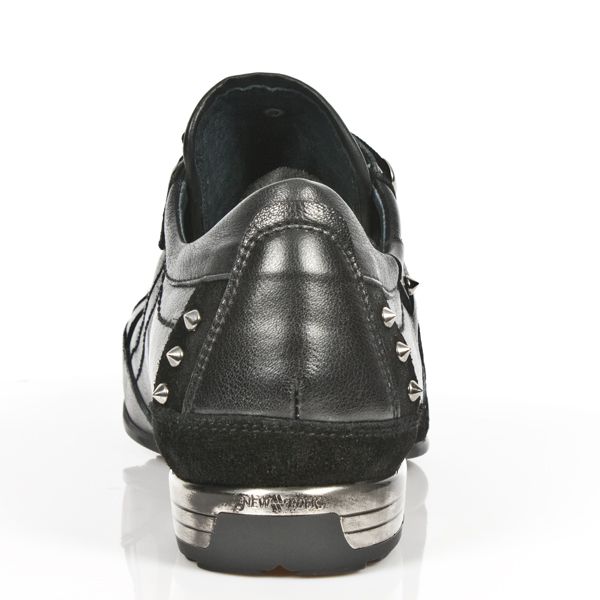  M.8426-C13 NOMADA NEGRO BOX ACERO NUBE VELOUR NEGRO ITALI NE New Rock M.8426-C13  6