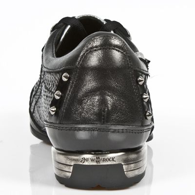  M.8426-C4 NOMADA NEGRO PITON NEGRO CHAROL STUCO ACERO BOX PL New Rock M.8426-C4  6
