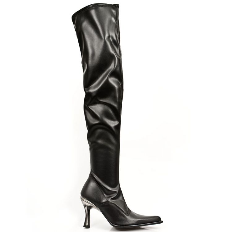  M.9051-R2 ITALI NEGRO Y ELASTICO NEGRO,MALICIA 2 GOMA NEGRA New Rock M.9051-R2  2