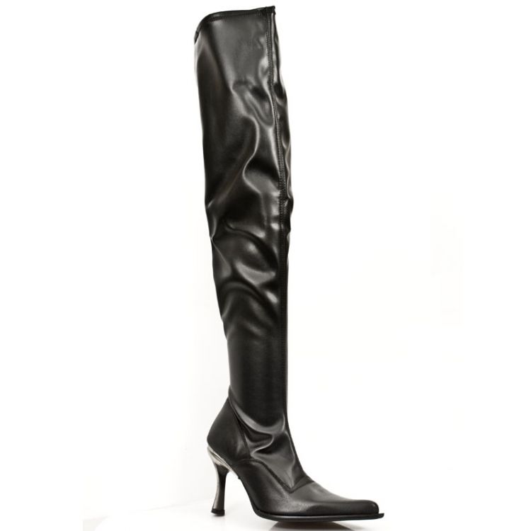  M.9051-R2 ITALI NEGRO Y ELASTICO NEGRO,MALICIA 2 GOMA NEGRA New Rock M.9051-R2  3