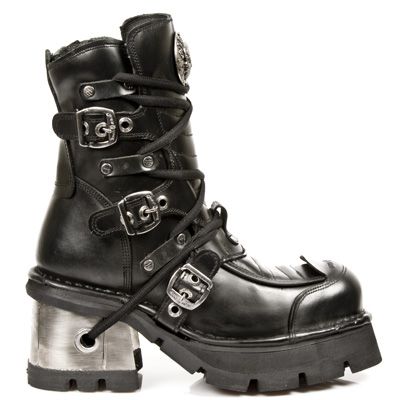  M.990-C1 ITALI NEGRO, PLANING NEGRO M8 ACERO ORIF Y CANAL New Rock M.990-C1  2
