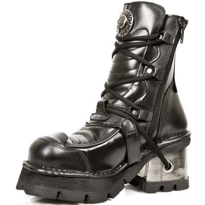  M.990-C1 ITALI NEGRO, PLANING NEGRO M8 ACERO ORIF Y CANAL New Rock M.990-C1  5