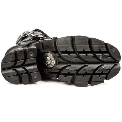  M.990-C1 ITALI NEGRO, PLANING NEGRO M8 ACERO ORIF Y CANAL New Rock M.990-C1  7