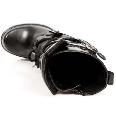  M.9973-VC11 VEGAN NEGRO PLATAFORMA NEW CIRCLE TACON ACERO New Rock M.9973-VC11  8