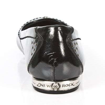  M.BL002-C1 CHAROL NEGRO TPU NEGRO BAILARINAS TACON BL ACERO New Rock M.BL002-C1  6