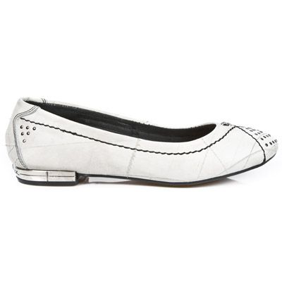  M.BL002-C3 CHEYENNE BLANCO TPU NEGRO BAILARINAS TACON BL ACE New Rock M.BL002-C3  1