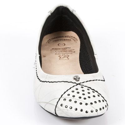  M.BL002-C3 CHEYENNE BLANCO TPU NEGRO BAILARINAS TACON BL ACE New Rock M.BL002-C3  4