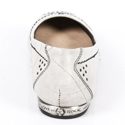  M.BL002-C3 CHEYENNE BLANCO TPU NEGRO BAILARINAS TACON BL ACE New Rock M.BL002-C3  6
