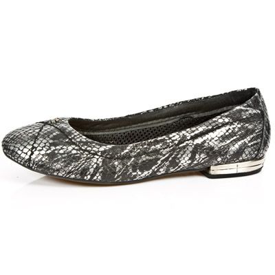  M.BL003-C2 PITON PLISADO NEGRO ACERO TPU NEGRO BAILARINAS AC New Rock M.BL003-C2  1