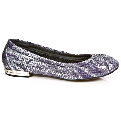  M.BL003-C5 PITON PLISADO LILA TPU NEGRO BAILARINAS T BL ACER New Rock M.BL003-C5  1