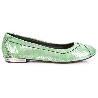  M.BL003-C6 PITON PLISADO VERDE TPU NEGRO BAILARINAS New Rock M.BL003-C6  2