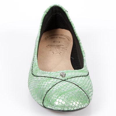  M.BL003-C6 PITON PLISADO VERDE TPU NEGRO BAILARINAS New Rock M.BL003-C6  4