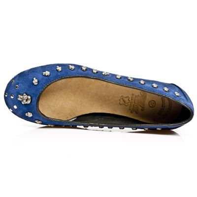  M.BL006-R1 VELOUR AZUL AZAFATA TPU NEGRO BAILARINAS T BL ACE New Rock M.BL006-R1  8