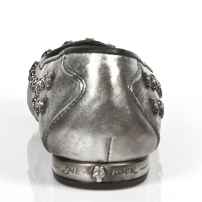  M.BL008-C2 BOX PLAMANE PIEL VIVO NEGRO TPU NEG BAILARINAS T New Rock M.BL008-C2  6