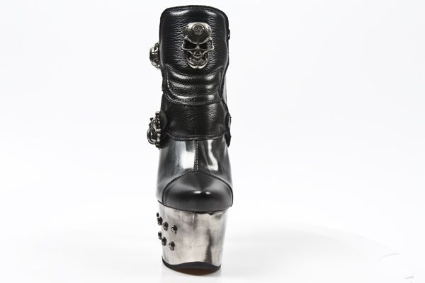  M.DEVIL007-R1 NOMADA NEGRO PULIK ACERO DEVIL CALAVERA NEG AC New Rock M.DEVIL007-R1  4