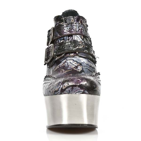  M.DK020-C12 VINTAGE FLOWER LILA PL DARK METAL ACERO TACON AC New Rock M.DK020-C12  4